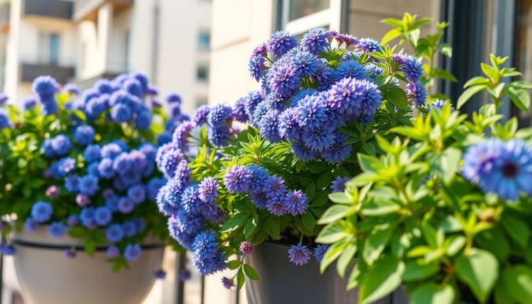 L'ageratum, cette fleur en boule qui fleurit sans relâche : l'alternative parfaite aux géraniums pour vos balcons