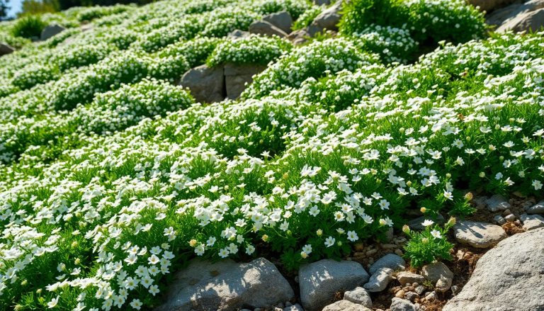 L'Arenaria montana : la plante couvre-sol parfaite pour rocailles qui fleurit tout l'été