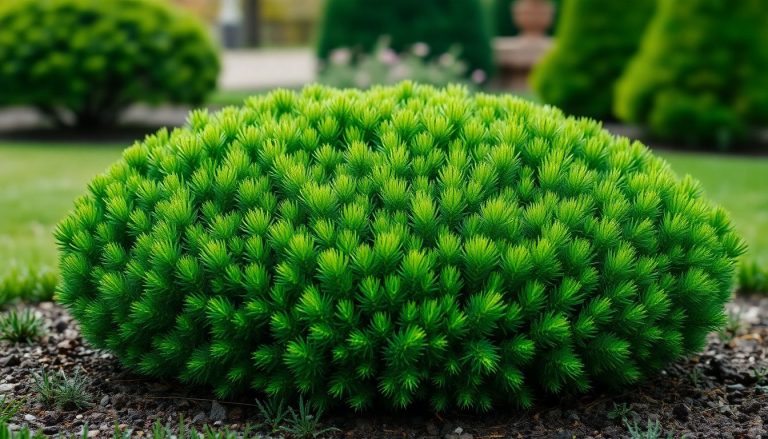 Le microbiota: ce conifère nain qui forme un coussin vert impeccable sans aucun entretien