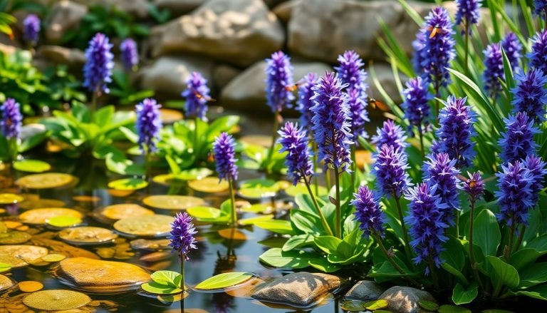 Le Pontédéria : l'allié parfait pour embellir votre bassin et attirer les libellules