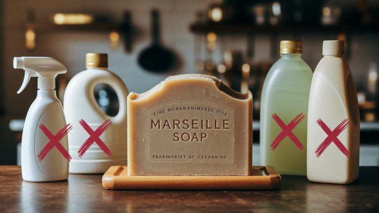 Le savon de Marseille : l'allié ménager puissant qui remplace 5 produits chimiques