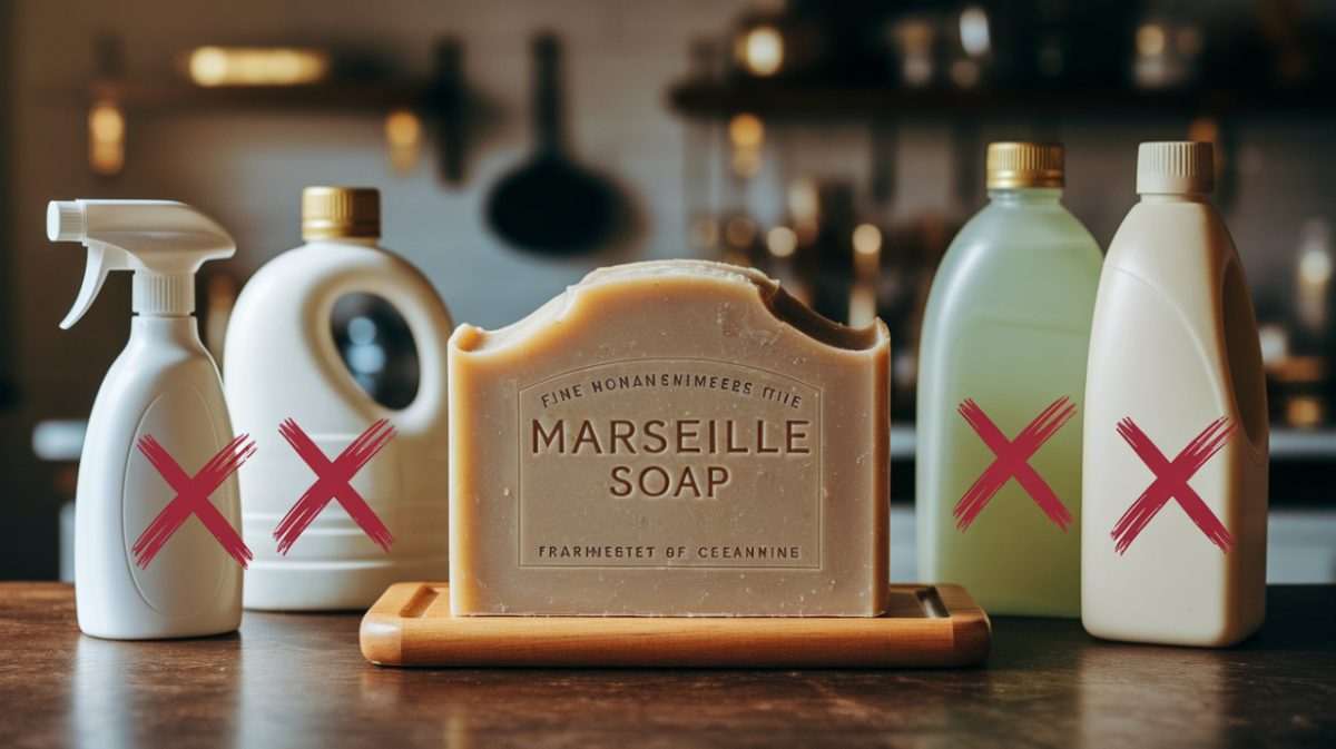 Le savon de Marseille : l'allié ménager puissant qui remplace 5 produits chimiques