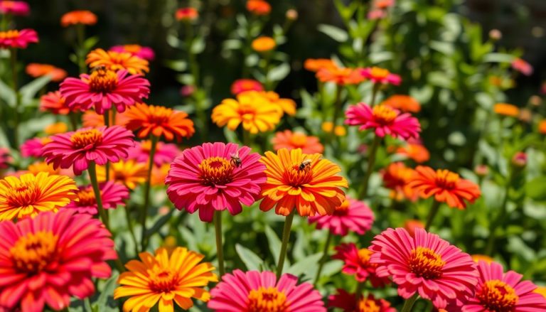 Le Zinnia : La fleur idéale à semer maintenant pour résister aux canicules et attirer les abeilles