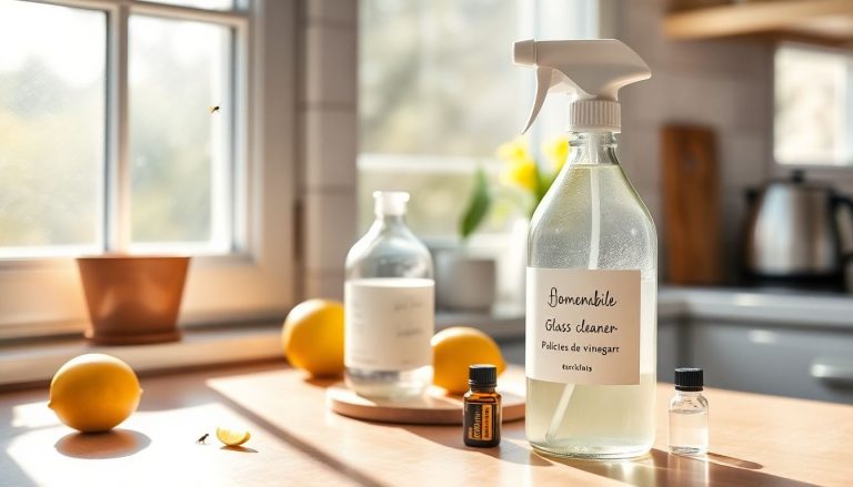 Recette de nettoyant pour vitres fait maison : efficace contre les traces et répulsif naturel contre les insectes