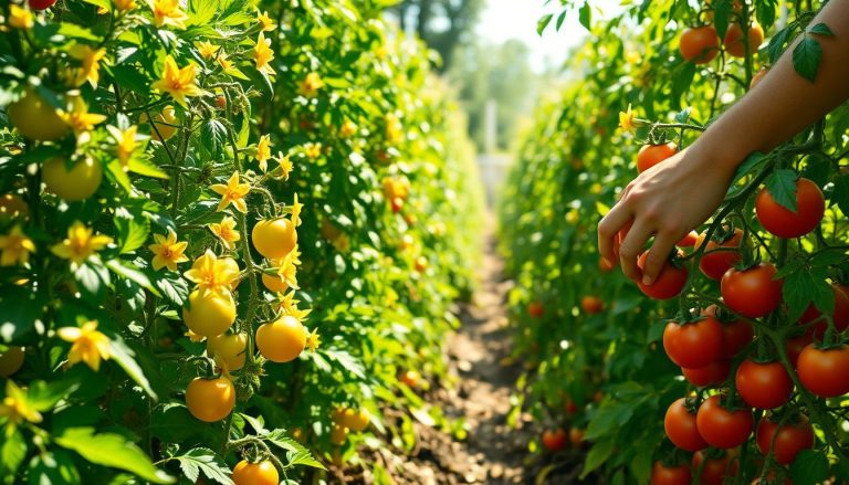 Tomates en fleurs : 8 techniques essentielles pour une récolte abondante cet été