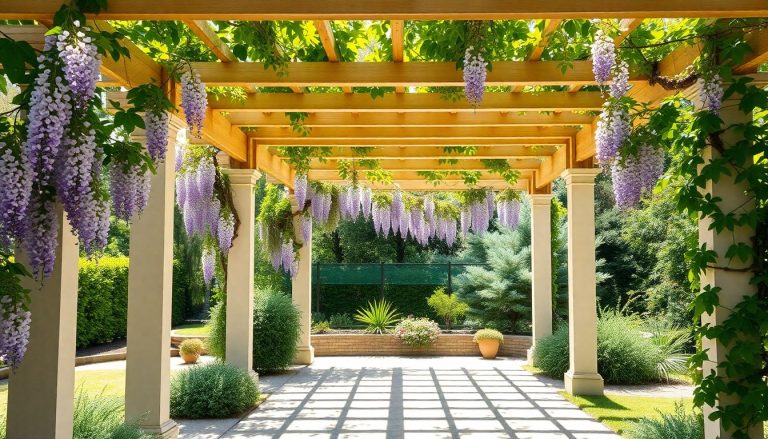 Vous rêvez d'une pergola sans taches ? Ces plantes font toute la différence