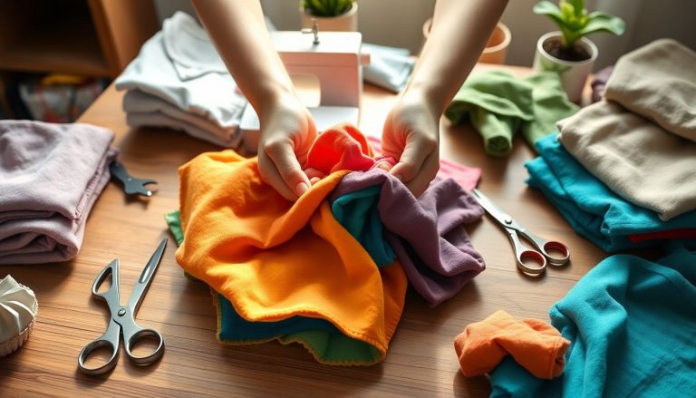 7 façons géniales de transformer vos vieux t-shirts en alternatives écologiques aux chiffons du commerce