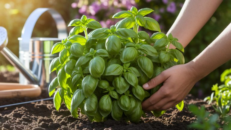 Basilic : 7 astuces pour une récolte continue des feuilles sans jamais épuiser votre plante