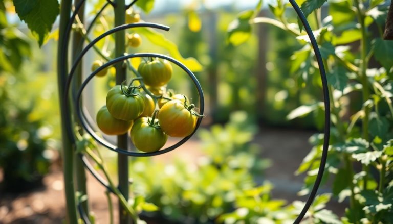 cage à tomates spirale