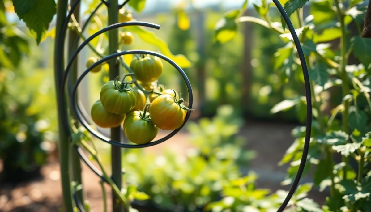 cage à tomates spirale