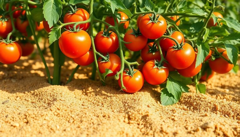 Ce mulch de sable superhydrophobe réduit l'évaporation et booste mes tomates de + 17 % de rendement