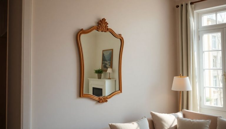 Ce petit miroir placé à cet endroit précis permet de garder une pièce lumineuse sans allumer la lumière