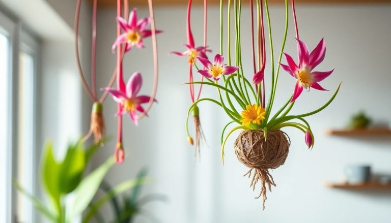 Cette plante extraordinaire pousse sans terre, purifie votre air et fleurit debout : découvrez le secret des tillandsias