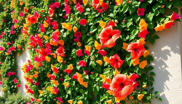 Cette plante grimpante transforme votre mur sud en oasis fraîche avec ses fleurs géantes