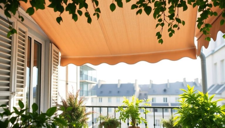 Cette technique d'ombre au balcon baisse la température de 4 °C sans clim, ni électricité