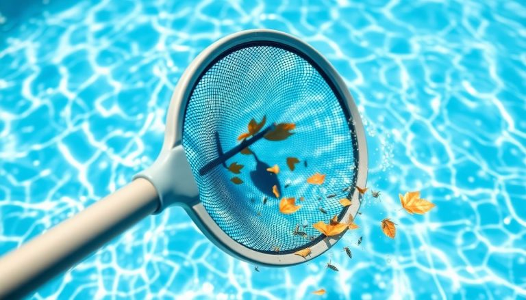 Épuisette de piscine télescopique : l'accessoire à moins de 10€ qui élimine feuilles et insectes de votre bassin