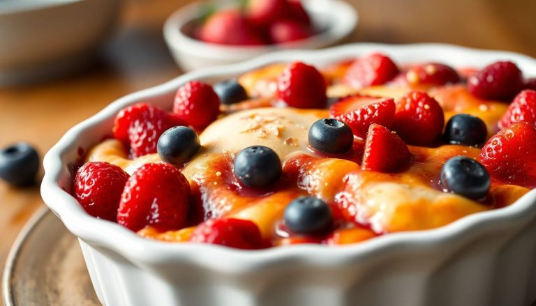 Gratin de fruits rouges à la crème d'amande : le dessert fondant qui révolutionne vos fins de repas