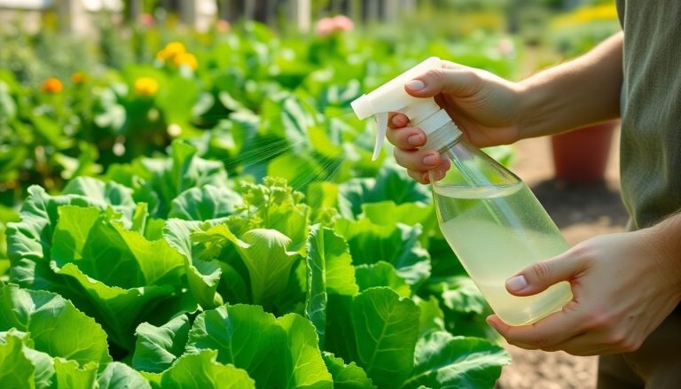 Je pulvérise ce mélange maison sur mes salades : fini les limaces et les feuilles trouées