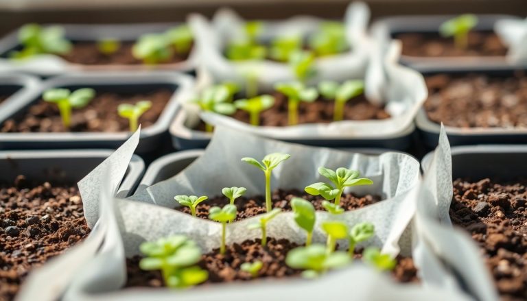 Je superpose un filtre à café dans mes semis : résultats plus rapides, germination homogène garantie