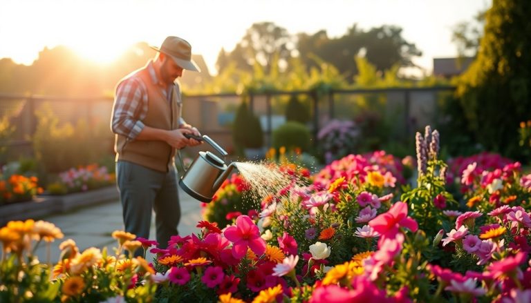 L'arrosage matinal : le secret des jardiniers pour des massifs éclatants même en période de sécheresse