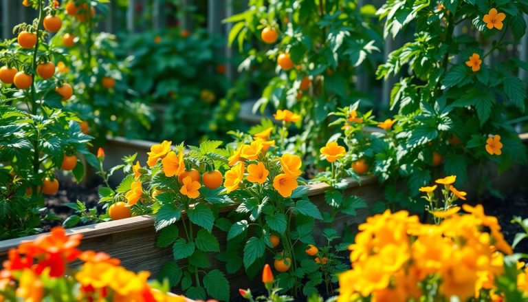 La capucine : alliée précieuse du jardin qui protège vos tomates et embellit votre potager