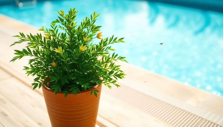 La citronnelle : cette plante miracle contre moustiques et guêpes autour de votre piscine