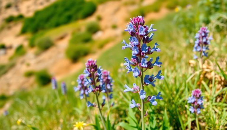 La Sauge des prés : une alliée précieuse pour stabiliser les talus et attirer les pollinisateurs