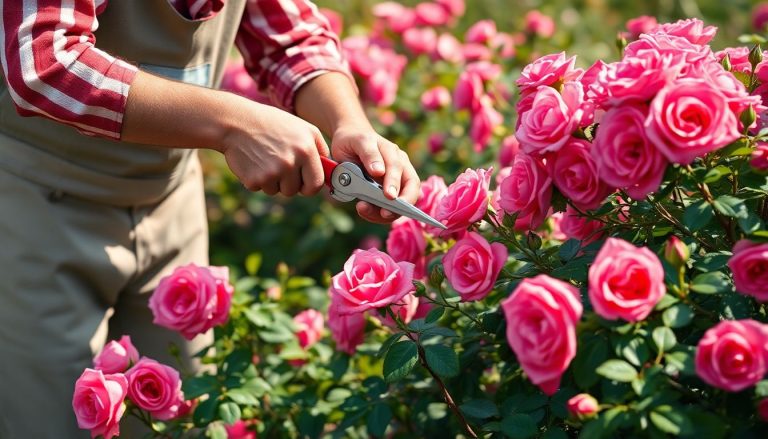 Le secret des jardiniers experts : ce geste de mi-juin qui transforme vos rosiers en véritables bombes florales