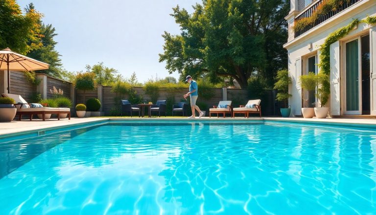 Le secret des piscines toujours claires sans chlore choc : ce que font les pros dès le mois de juin