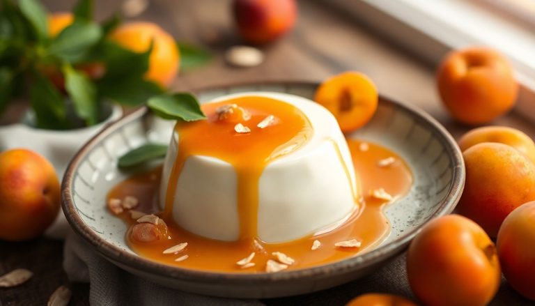Panna cotta au lait d'amande et coulis d'abricot : le dessert vegan qui révolutionne vos fins de repas