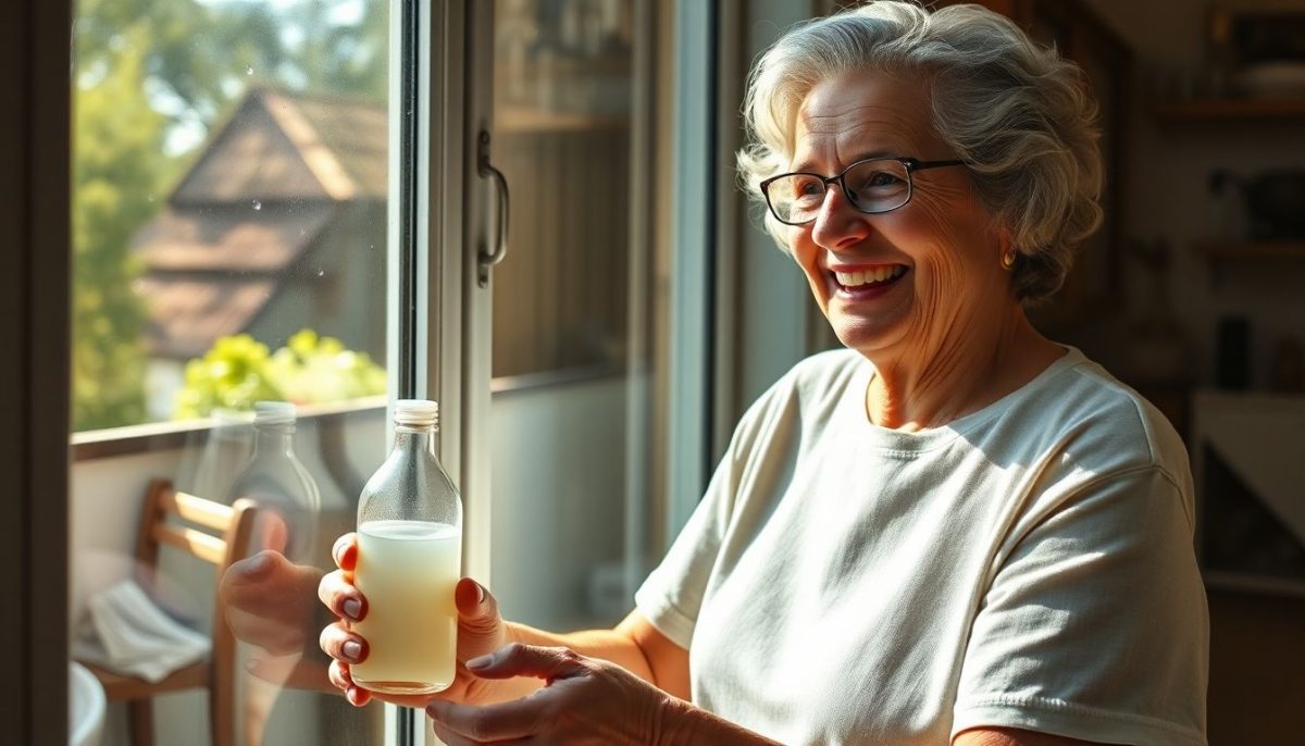 Tee-shirt usé + vinaigre blanc : la technique de grand-mère pour des vitres étincelantes sans produits chimiques