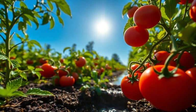 Tomates gorgées de soleil : L'art d'arroser pour une récolte exceptionnelle