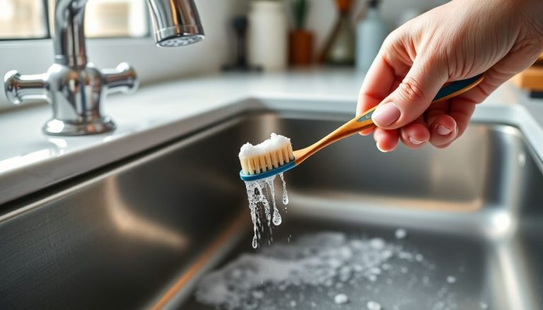 Transformez votre vieille brosse à dents en outil de nettoyage miracle avec du bicarbonate