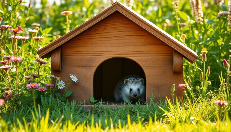Un abri à hérissons dans votre jardin : refuge naturel pour ces précieux alliés