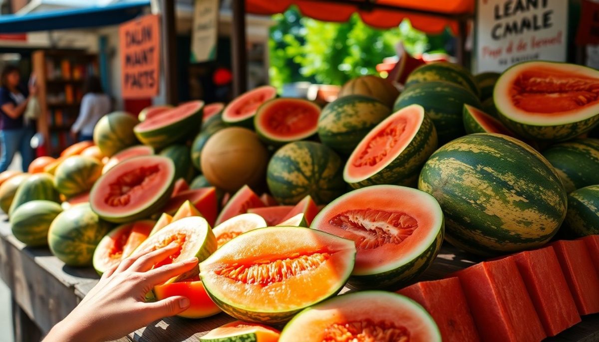 5 astuces infaillibles pour choisir des melons et pastèques parfaitement sucrés cet été