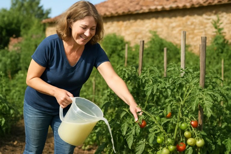 Elle arrose ses tomates avec du petit-lait récupéré : croissance boostée, maladies stoppées