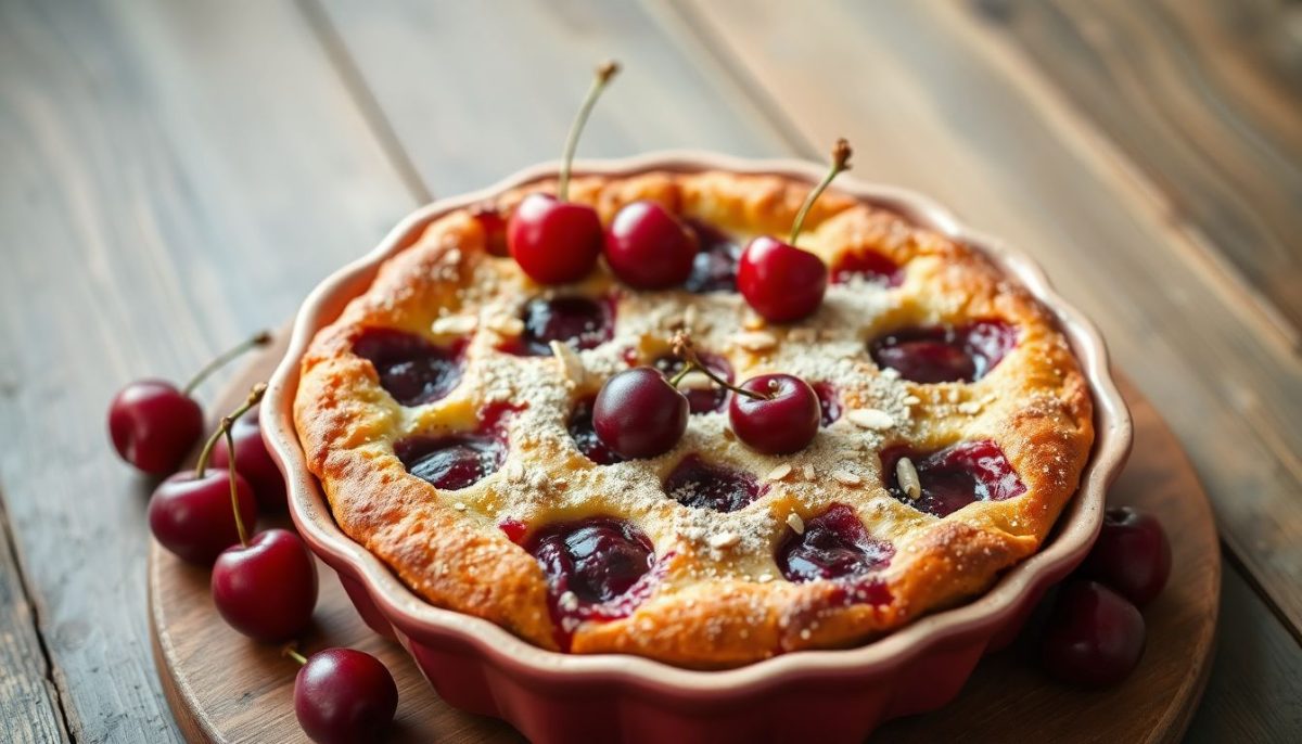 Ce clafoutis aux cerises sans farine ni sucre transforme le dessert traditionnel en délice santé