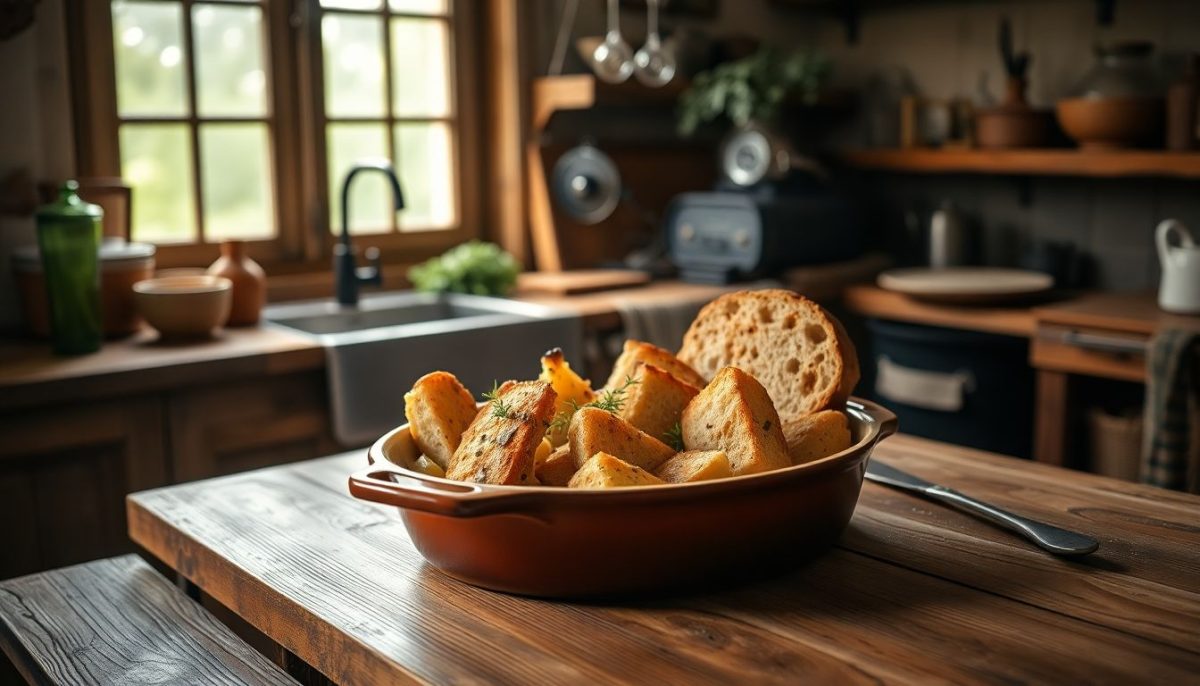 Ce vieux plat paysan au pain rassis revient en force : économique, nourrissant, délicieux