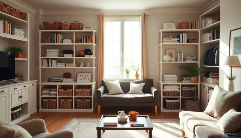 Cette astuce de rangement libère de l'espace sans rien jeter (et apaise l'œil)