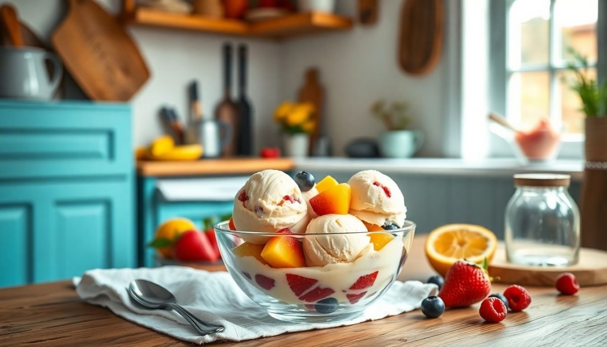 Comment faire des glaces maison sans sorbetière en 2h chrono (sans sucre blanc)