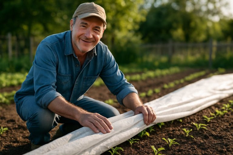 Cette couverture au sol méprisée a sauvé mes semis quand tout le monde disait que c'était inutile