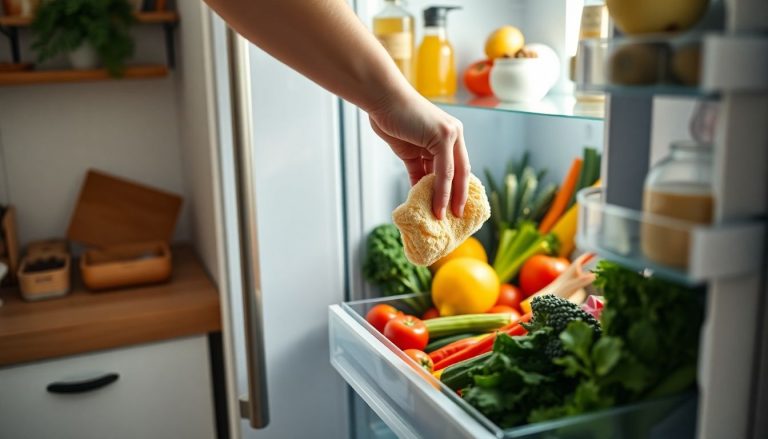 Elle met toujours une éponge sèche dans le bac à légumes : le secret pour tout garder plus longtemps