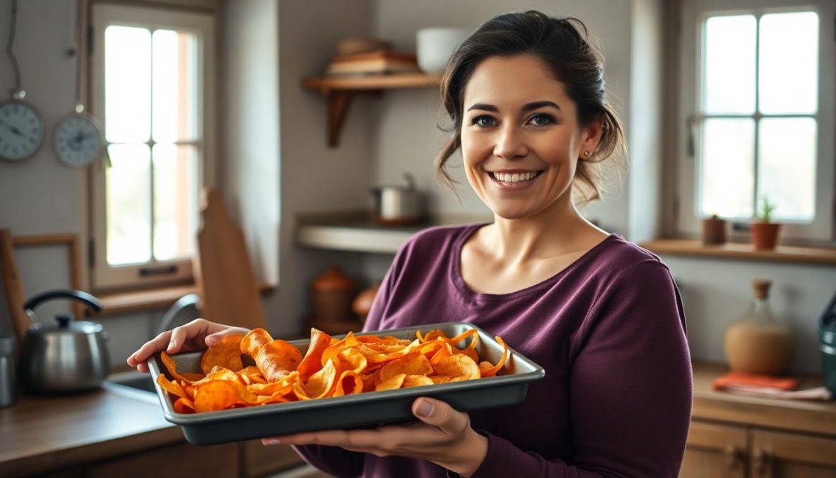 Elle transforme ses épluchures de carottes en chips croquantes au four… sans une goutte d'huile