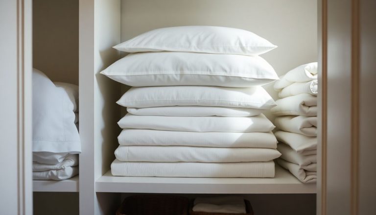Fini le bazar dans le linge de lit : la méthode efficace pour ranger draps et taies ensemble