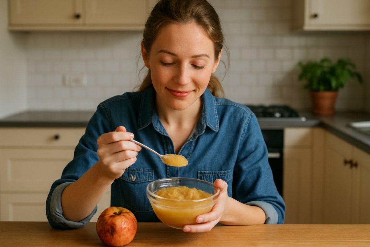 Ce fruit abîmé transformé en compote minute évite de jeter et remplace un dessert industriel