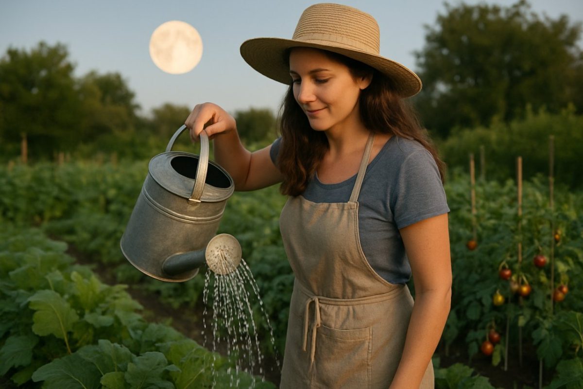 Ce geste simple avant la pleine lune transforme votre potager et multiplie vos récoltes d'été