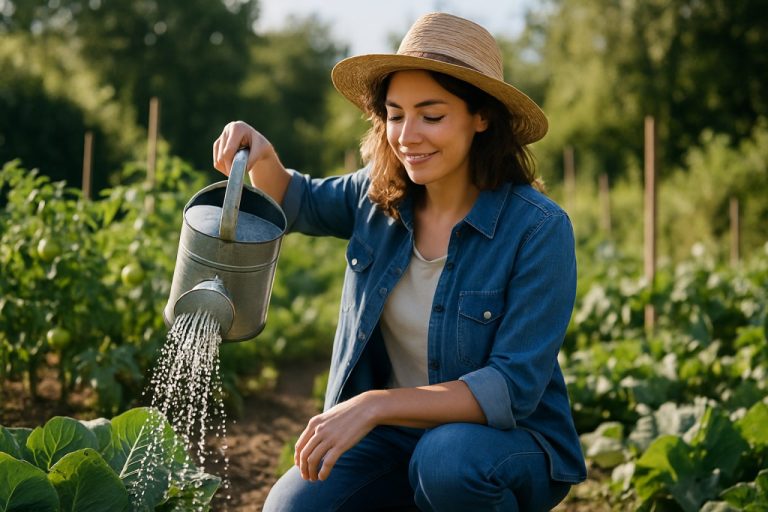 Ce geste simple au potager chaque matin évite limaces, moisissures et mauvaises surprises