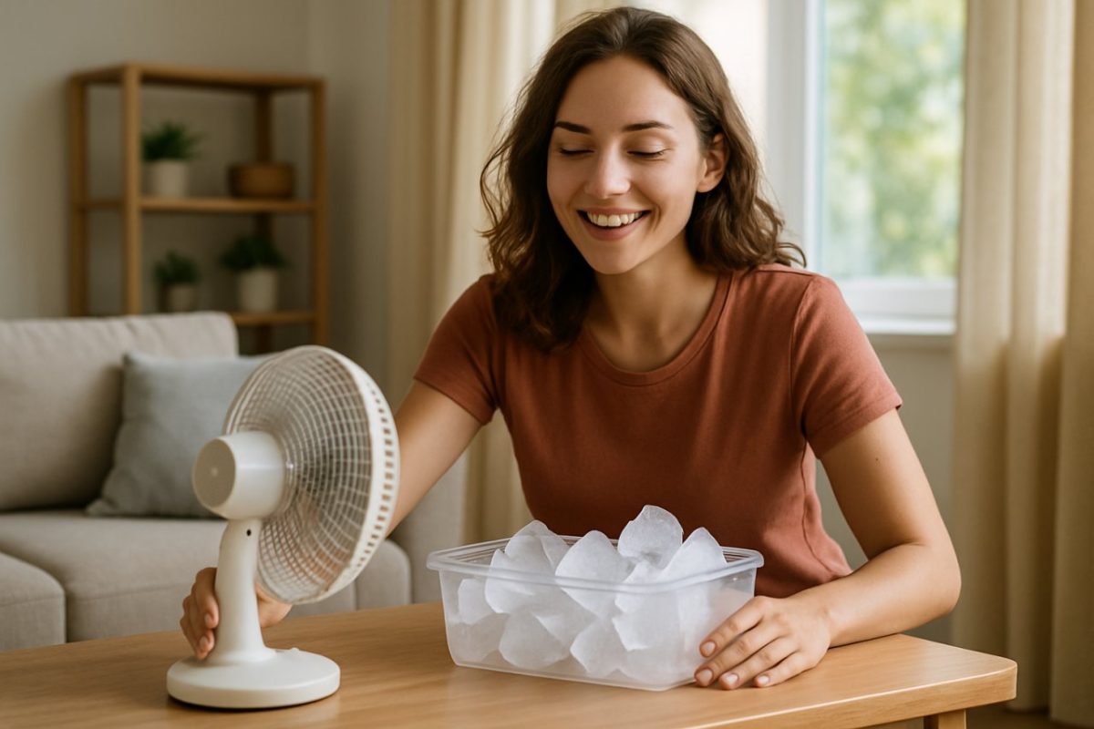 Elle met toujours une pince à linge au-dessus de son rideau en été : l