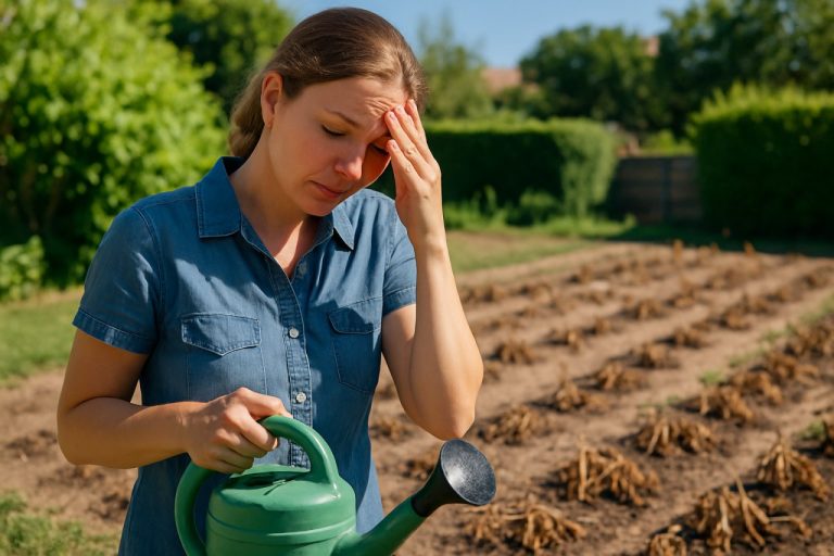 Jardin : une erreur d'arrosage en plein soleil a brûlé toutes ses plantations "j'ai appris la leçon"