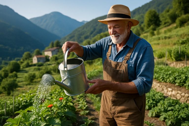Comment les jardiniers de montagne arrosent leurs plantes une seule fois tous les 10 jours